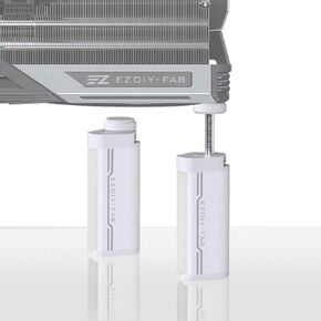 دعامة دعم وحدة معالجة الرسومات EZDIY-FAB، دعامة بطاقة الرسومات، حامل دعم وحدة معالجة الرسومات ارتفاع قابل للتعديل، حامل بطاقة فيديو من الألومنيوم in Saudi Arabia