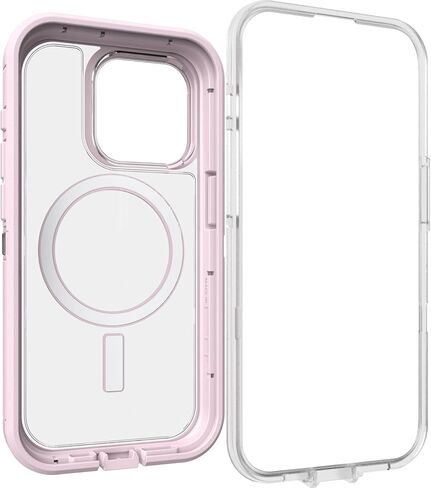 حافظة OtterBox iPhone 15 Pro (فقط) Defender Series XT - EMERALD ISLE (أخضر)، بدون شاشة، متينة، مثبتة على MagSafe، مرفق حبل قصير in Kuwait