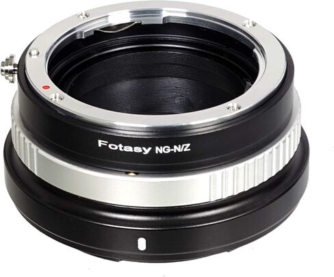 Fotasy Nikkor G AFS F Mount Lens to Z Mount Adaptor، G إلى Z محول، محول F Z، حلقة فتحة، متوافقة مع كاميرا Nikon Z Mount Mirrorless Z 30 Z 50 Z 5 Z 6 Z 7 Z 6II Z 7II z fc Z 9 in Saudi Arabia