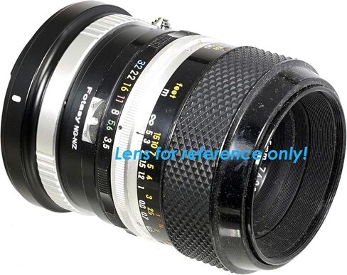 Fotasy Nikkor G AFS F Mount Lens to Z Mount Adaptor، G إلى Z محول، محول F Z، حلقة فتحة، متوافقة مع كاميرا Nikon Z Mount Mirrorless Z 30 Z 50 Z 5 Z 6 Z 7 Z 6II Z 7II z fc Z 9 in Saudi Arabia