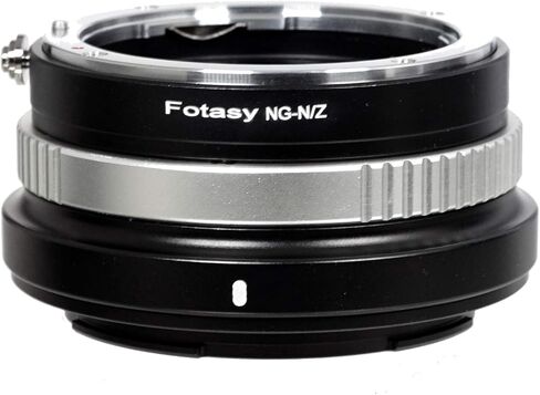 Fotasy Nikkor G AFS F Mount Lens to Z Mount Adaptor، G إلى Z محول، محول F Z، حلقة فتحة، متوافقة مع كاميرا Nikon Z Mount Mirrorless Z 30 Z 50 Z 5 Z 6 Z 7 Z 6II Z 7II z fc Z 9 in Saudi Arabia