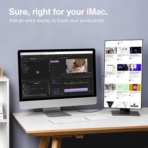 كابل USB C إلى HDMI من iVANKY، كابل مجدول من النايلون 4K@60 هرتز، USB C إلى HDMI، لأجهزة MacBook Pro/Air، Surface Boo، Samsung Galaxy and More - 4.5 م in Kuwait