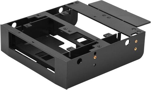 هييزوكي محول تثبيت الكمبيوتر من هارد ديسك / SSD 2.5 انش / 3.5 انش الى 5.25 انش، يدعم قرص صلب 7 ملم - 15 ملم 2.5 انش in Saudi Arabia
