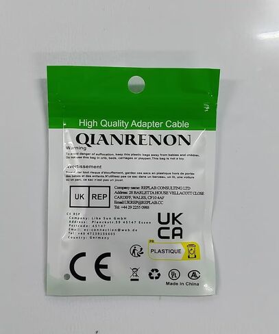 QIANRENON 90° Angle USB3.1 Male to USB C Male Charging Adapter 10Gbps USB3.1 Plug to USB C Plug L Angle Data Connector QC60W/PD15W (only A to C), for Wall Charger PC Laptop,4Pcs (2 Left+2 Right) in Saudi Arabia