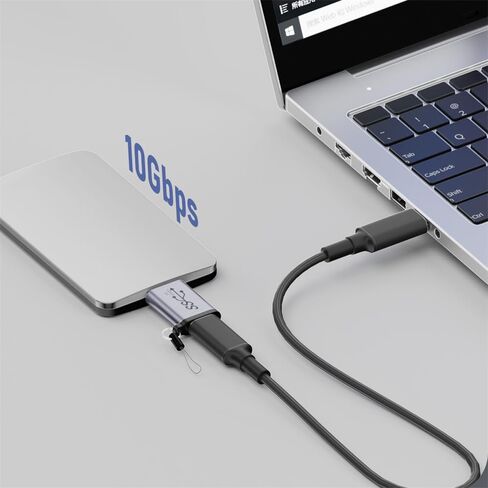 USB-C USB 3.1 Type C Female to USB 3.0 A Female Data Adapter 10Gbps Data Power for Laptop Tablet Phone in Kuwait