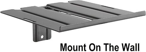 MountPlus DVD-31 حامل DVD مزدوج الاستخدام لمشغلات DVD وأجهزة استقبال AV وصناديق الكابلات وكاميرا DSLR ومكبرات الصوت وأجهزة الصوت أو الفيديو (على الحائط أو الجزء الخلفي من التلفزيون) in Saudi Arabia