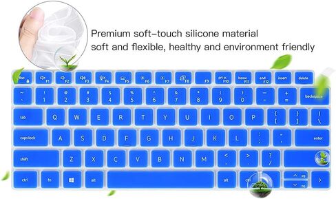 Keyboard Cover Skin for Dell Latitude 3440 5440 5430 5431 5420 14", Dell Latitude 14" 7440 7430 7420 7410, Dell Latitude 14" 9420 9430, Dell Latitude 9520 9510 7520 15.6" Keyboard Skin Protector, Blue in Kuwait