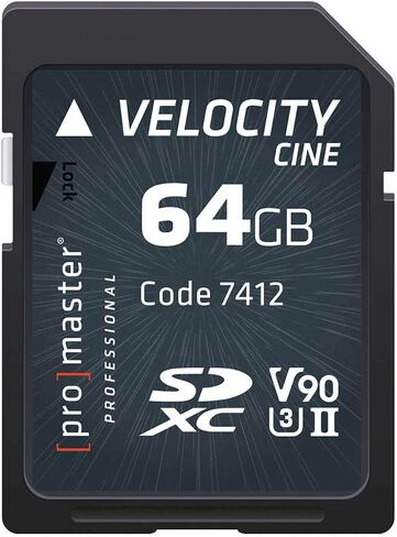 ProMaster SDXC 128GB Velocity CINE in Saudi Arabia