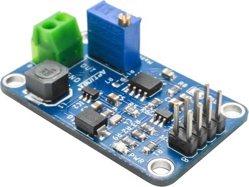 VoltPulse DA1C010BI – 0-10V DAC Module with MCP4725 | 12-Bit I2C Digital to Analog Converter with EEPROM, Boost Converter & Op-Amp | Arduino, Raspberry Pi, PLC, Automation in Kuwait