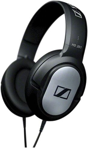 سماعات الرأس Sennheiser HD-201 خفيفة الوزن فوق الأذن (توقف إنتاجها من قبل الشركة المصنعة) in Saudi Arabia
