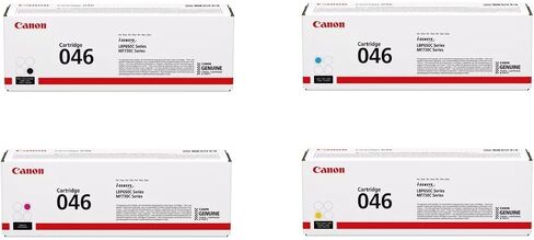 كانون خرطوشة حبر اصلية 046 اسود (1250C001)، عبوة واحدة من طابعات ليزر MF735Cdw، MF733Cdw، MF731Cdw، LBP654Cdw in Kuwait
