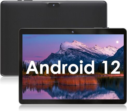 SGIN 10" Tablet with Android 12 OS, 2GB RAM 32GB ROM, 1.6GHz Quad-Core Processor, IPS FHD, 2+5MP Dual Camera, 5000mAh, WiFi, Bluetooth（Black） in Saudi Arabia