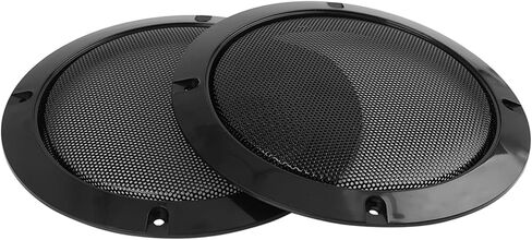 X AUTOHAUX 2pcs Grill Cover 8inch Mesh Protector Car Speaker Woofer Subwoofer Grill Black in Saudi Arabia