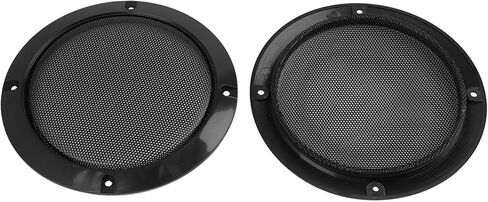 X AUTOHAUX 2pcs Grill Cover 8inch Mesh Protector Car Speaker Woofer Subwoofer Grill Black in Saudi Arabia