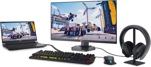 شاشة الألعاب Dell G2722HS IPS مقاس 27 بوصة 165 هرتز - (FHD) عالية الدقة بالكامل 1920 × 1080 بكسل، شاشة LCD LED، متوافقة مع AMD FreeSync Premium وNVIDIA G-Sync، HDMI، منفذ DisplayPort، إطار رفيع - أسود in Kuwait