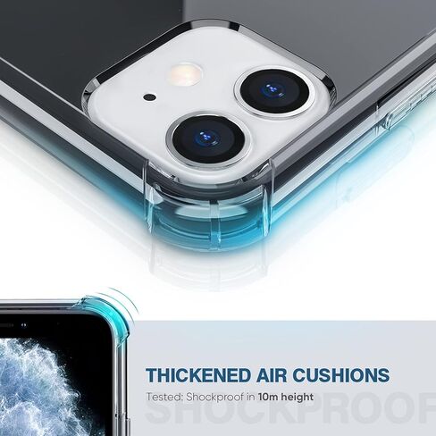 حافظة ORIbox متوافقة مع حافظة iPhone 11، مع حماية من الصدمات في 4 زوايا in Kuwait