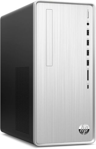 كمبيوتر مكتبي HP Pavilion TP01-3117c، معالج Intel i5-12400F سداسي النواة، ذاكرة الوصول العشوائي 12 جيجابايت، 256 جيجابايت SSD + 1 تيرابايت HDD، AMD Radeon RX 550 2 جيجابايت GDDR5، Windows 11 Home (متجدد) in Kuwait