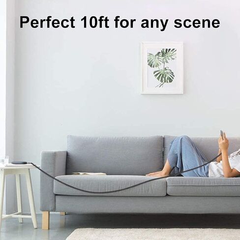 كابل Lightning بطول 6 أقدام (3 عبوات)، [معتمد من Apple MFi] كابل نايلون مضفر بزاوية قائمة لشواحن iPhone، سلك شحن سريع متوافق مع iPhone 14/13/12/11 Pro Max/XS MAX/XR/XS/X إلخ in Kuwait