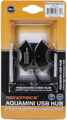 Monoprice 4-Port USB 2.0 غير فعال موزع واجهة (106631) in Kuwait