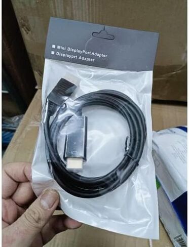 كيبل منفذ عرض الى HDMI بطول 6 اقدام، كيبل منفذ عرض الى HDMI 4K × 2K، كيبل عرض 30 هرتز الى HDMI، كيبل منفذ عرض HDMI الى كيبل HDMI in Kuwait