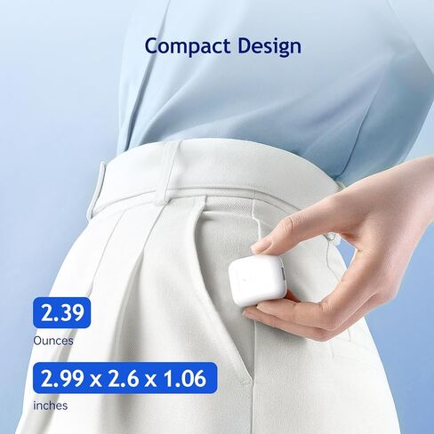 حافظة شحن بديلة من Cristnu لأجهزة AirPods 2/1 (الجيل الثاني والأول)، شاحن لاسلكي Qi مزود بإضاءة LED مدمجة بطارية قابلة لإعادة الشحن بقدرة 550 مللي أمبير في الساعة مع زر مزامنة بلوتوث in Kuwait