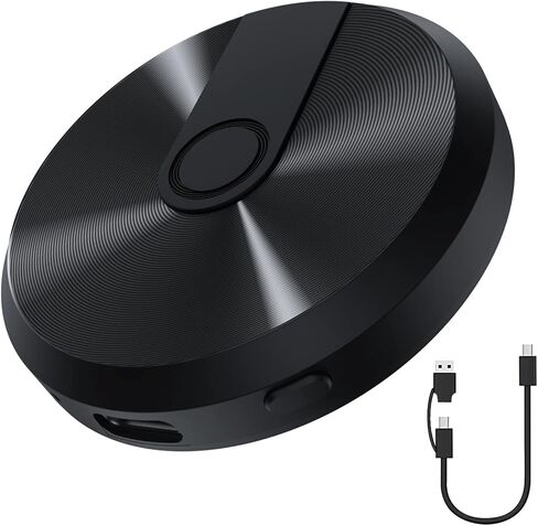 BRILOCEA Wireless CarPlay Adapter for Factory Wired CarPlay 2023, Plug & Play, Converts Wired to Wireless Apple CarPlay Dongle, Support Online Update for Cars from 2016 & iPhone iOS 10+ in Kuwait