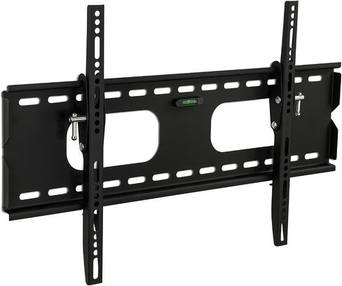 Mount-It! Heavy-Duty Fixed Tilt TV Wall Mount for 43–90 Inch Flat Screen TVs | Low Profile 1.5" Slim Design | VESA 100x100 to 800x600 | 220 lb Capacity | 8° Downward Tilt | 16"/24" Stud Installation in Kuwait