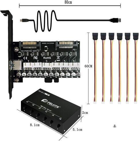 وحدة تبديل طاقة القرص الصلب لـ 2.5 انش/3.5 انش ساتا HDD/SSD مع حماية TVS. مفتاح طاقة HDD محدد القرص الصلب يتحكم في ما يصل الى 6 اقراص صلبة وتحكم ذكي وادارة القرص الصلب in Kuwait