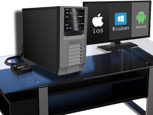 وحدة تبديل طاقة القرص الصلب لـ 2.5 انش/3.5 انش ساتا HDD/SSD مع حماية TVS. مفتاح طاقة HDD محدد القرص الصلب يتحكم في ما يصل الى 6 اقراص صلبة وتحكم ذكي وادارة القرص الصلب in Kuwait