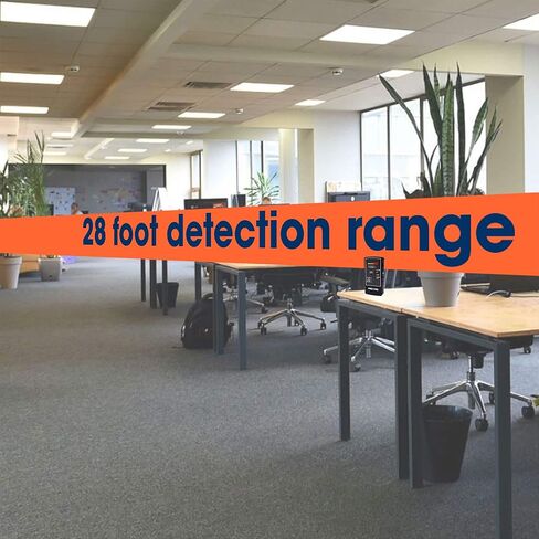 DefCon Security Products PRO-10G GPS Tracker Finder and Law-Grade Counter Surveillance Bug Sweep - Newest Professional Handheld Detection of All Active GPS Trackers, Mobile Phones in Kuwait