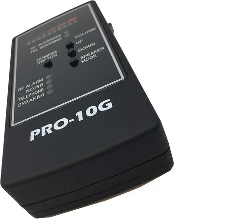 DefCon Security Products PRO-10G GPS Tracker Finder and Law-Grade Counter Surveillance Bug Sweep - Newest Professional Handheld Detection of All Active GPS Trackers, Mobile Phones in Kuwait