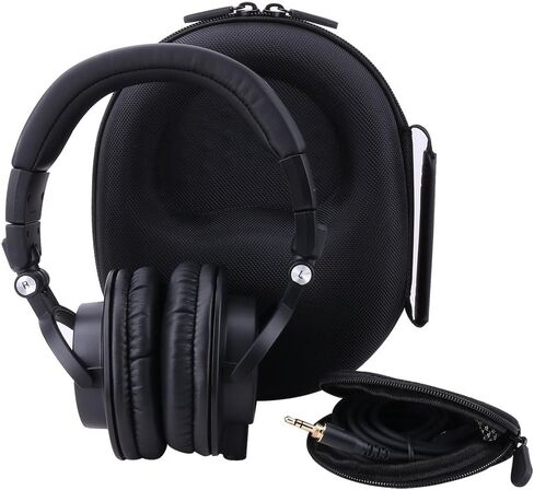 حافظة حمل صلبة من Aenllosi بديلة لسماعات الرأس الاحترافية Audio-Technica ATH-M20x/M30x/M40x/M50x/M60x in Saudi Arabia