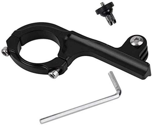 VVHOOY Aluminum Bike Bicycle Motorcycle Handlebar Mount Adapter Compatible with Gopro Hero 11/10/9/8/7/6/5/4/AKASO Brave 4/5/6 Plus/7 le/v50/EK7000/Exprotrek/Dragon Touch/WOLFANG Action Camera in Kuwait