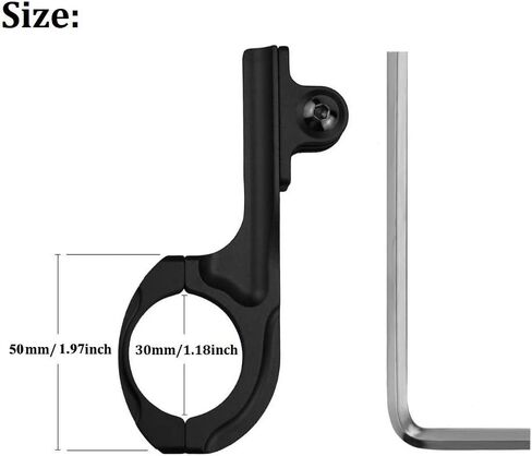 VVHOOY Aluminum Bike Bicycle Motorcycle Handlebar Mount Adapter Compatible with Gopro Hero 11/10/9/8/7/6/5/4/AKASO Brave 4/5/6 Plus/7 le/v50/EK7000/Exprotrek/Dragon Touch/WOLFANG Action Camera in Kuwait
