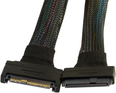 cablecc U.2 U2 SFF-8639 NVME PCIe 4.0 SSD Male to Female Adapter Extension 68pin PCI Express PCBA in Kuwait