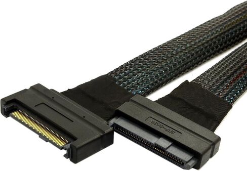 cablecc U.2 U2 SFF-8639 NVME PCIe 4.0 SSD Male to Female Adapter Extension 68pin PCI Express PCBA in Kuwait