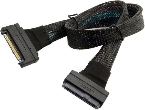 cablecc U.2 U2 SFF-8639 NVME PCIe 4.0 SSD Male to Female Adapter Extension 68pin PCI Express PCBA in Kuwait