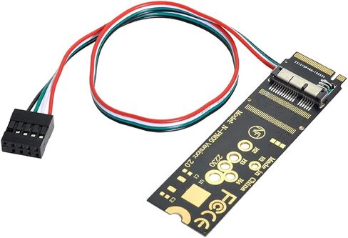 Chenyang 6 Pin + 12 Pin Card to M.2 NGFF Key-M NVME SSD Adapter for BCM94360CD BCM94360CS BCM943602CS BCM94360CS2 in Kuwait