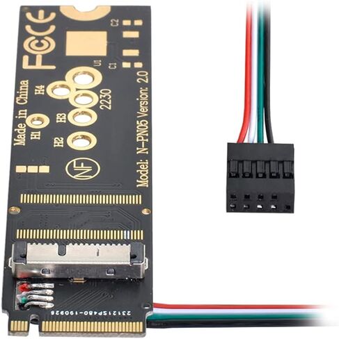 Chenyang 6 Pin + 12 Pin Card to M.2 NGFF Key-M NVME SSD Adapter for BCM94360CD BCM94360CS BCM943602CS BCM94360CS2 in Kuwait
