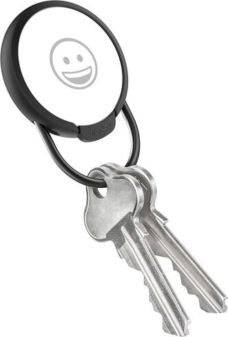 Orbitkey Slim Case for AirTag | Made with Stainless Steel and TPU | Securely Holds Your Apple AirTag | Easily Attach to Keys or Anything You Want to Track with The Open Key Ring | Granite in Saudi Arabia