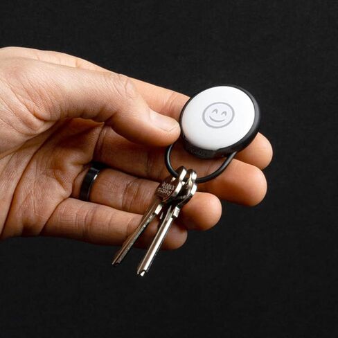 Orbitkey Slim Case for AirTag | Made with Stainless Steel and TPU | Securely Holds Your Apple AirTag | Easily Attach to Keys or Anything You Want to Track with The Open Key Ring | Granite in Saudi Arabia