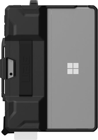 UAG Designed for Microsoft Surface Pro 9 Case Scout Black, Integrated Smart Card Reader CAC TAA Compliant DOD Military w/Pen Holder & Hand Strap Rugged Protective Cover by URBAN ARMOR GEAR in Saudi Arabia