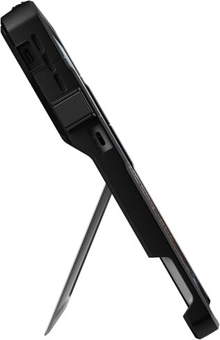 UAG Designed for Microsoft Surface Pro 9 Case Scout Black, Integrated Smart Card Reader CAC TAA Compliant DOD Military w/Pen Holder & Hand Strap Rugged Protective Cover by URBAN ARMOR GEAR in Saudi Arabia