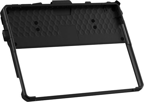 UAG Designed for Microsoft Surface Pro 9 Case Scout Black, Integrated Smart Card Reader CAC TAA Compliant DOD Military w/Pen Holder & Hand Strap Rugged Protective Cover by URBAN ARMOR GEAR in Saudi Arabia