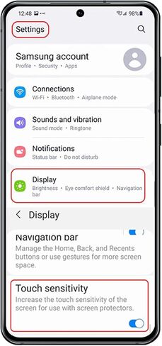 واقي شاشة iAnder [3 -PACK] لهاتف Galaxy 22 مع [إطار سهل التركيب] - واقي شاشة من الزجاج المقوى لجهاز Galaxy 22 [يدعم بصمة الإصبع] HD فائق النحافة 0.2 مم، مناسب للحافظة in Kuwait