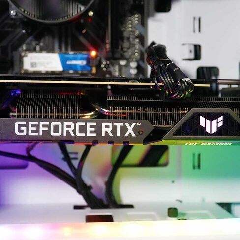 كمبيوتر سطح المكتب ViprTech Rebel Gaming PC - AMD Ryzen 5 (12-LCore 3.9 جيجا هرتز)، RTX 2060 Super 8 جيجا، ذاكرة الوصول العشوائي DDR4 16 جيجا، 512 جيجا NVMe SSD، جاهز للواقع الافتراضي، بث، واي فاي، RGB، Windows 11، ضمان in Kuwait