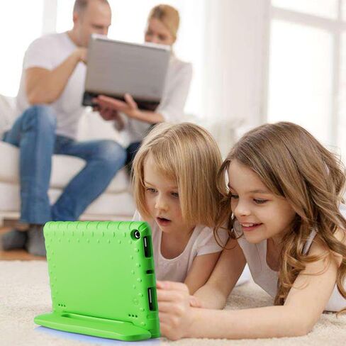 حافظة LTROP Fire HD 10 2019 (الطراز السابق) حافظة كمبيوتر لوحي مقاومة للصدمات Fire HD 10 للأطفال (الجيل السابع والجيل التاسع، 2017 و2019) ليست لإصدار 2021 الجيل الحادي عشر - أحمر in Kuwait