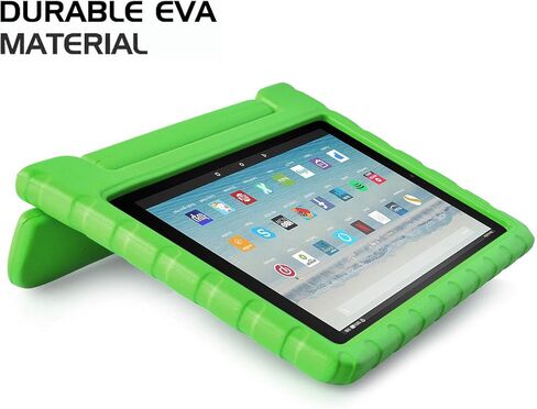 حافظة LTROP Fire HD 10 2019 (الطراز السابق) حافظة كمبيوتر لوحي مقاومة للصدمات Fire HD 10 للأطفال (الجيل السابع والجيل التاسع، 2017 و2019) ليست لإصدار 2021 الجيل الحادي عشر - أحمر in Kuwait