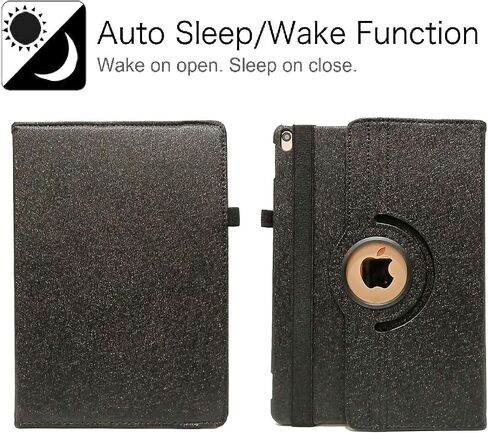 Rotating Case for iPad 9th Generation (2021) / 8th Generation (2020) / 7th Gen (2019) 10.2 Inch -360 Degree Rotating Stand Protective Cover, Auto Sleep/Wake Function in Kuwait