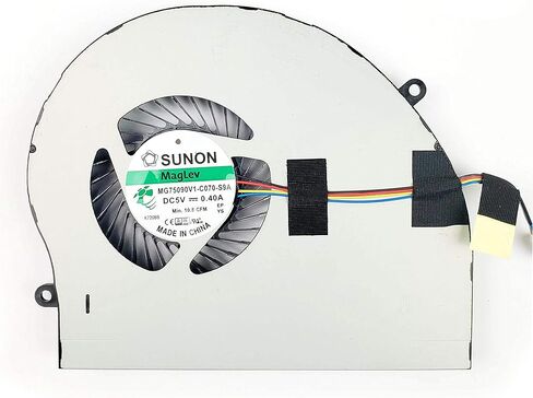 مروحة تبريد وحدة المعالجة المركزية ووحدة معالجة الرسومات الجرافيكية متوافقة مع جهاز كمبيوتر محمول ديل إليانوير 17 R4 17 R5 سلسلة ألعاب 0RVTXY 036CV9 وحدة المعالجة المركزية + مروحة مروحة مروحة GPU in Kuwait